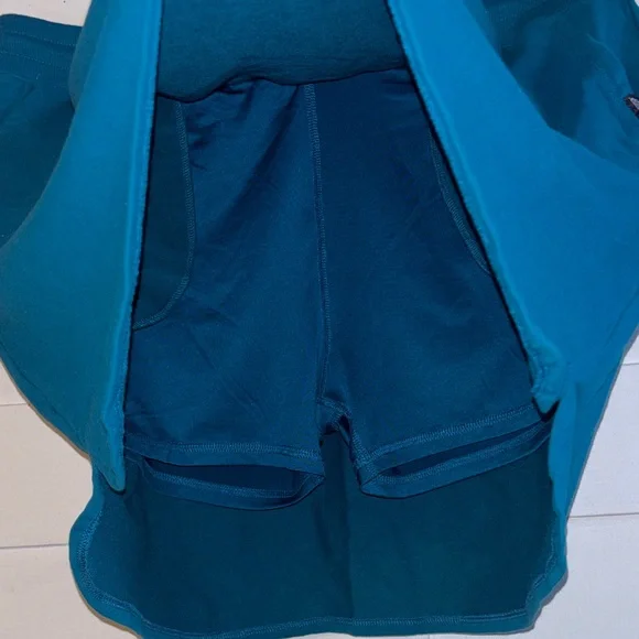 Eddie Bauer Athletic Tennis Skirt Teal Blue Skort Size 2X - Picture 4 of 7
